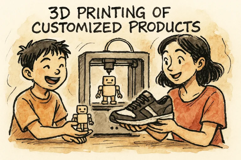 3D printing of customized products