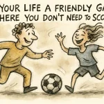 Is your life a friendly game where you don’t need to score?