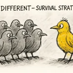 Be different - Survival strategy