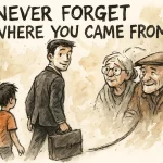 Never forget where you came from
