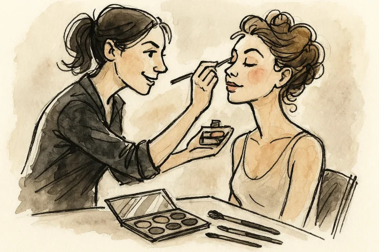 Professional makeup