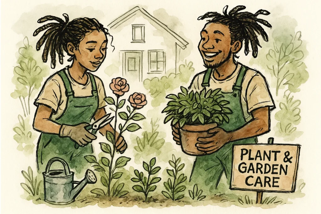Residential plant and garden care service