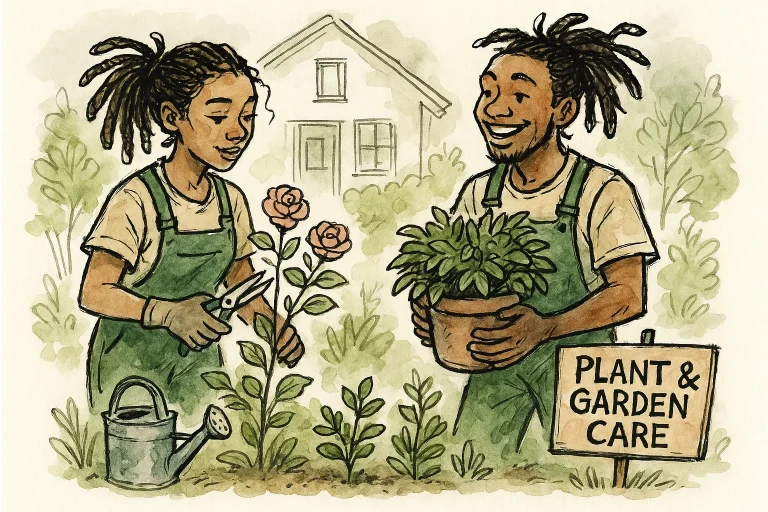 Residential plant and garden care service