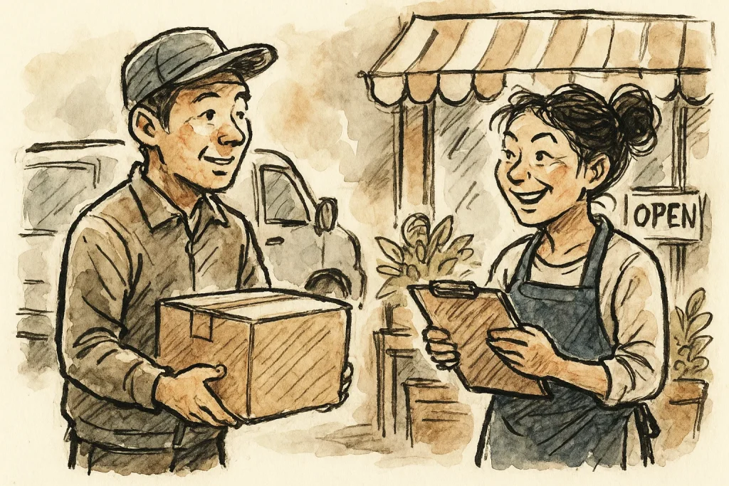 Transport services for small local businesses