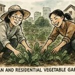 Urban and residential vegetable gardens